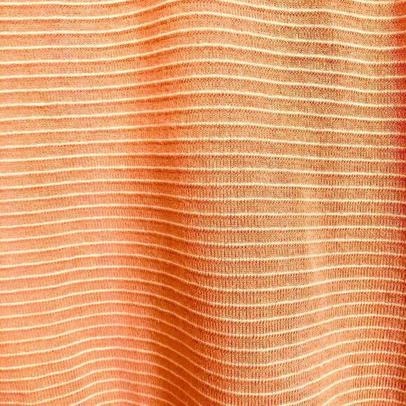 LIZ CLAIBORNE Wide Leg Capris in pink & white stripes/ Sz M - Picture 3 of 5